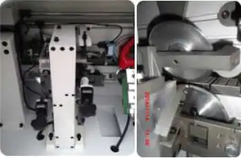 FS-5 Foshan straight line full automatic wood edge banding machine pvc for mdf wood