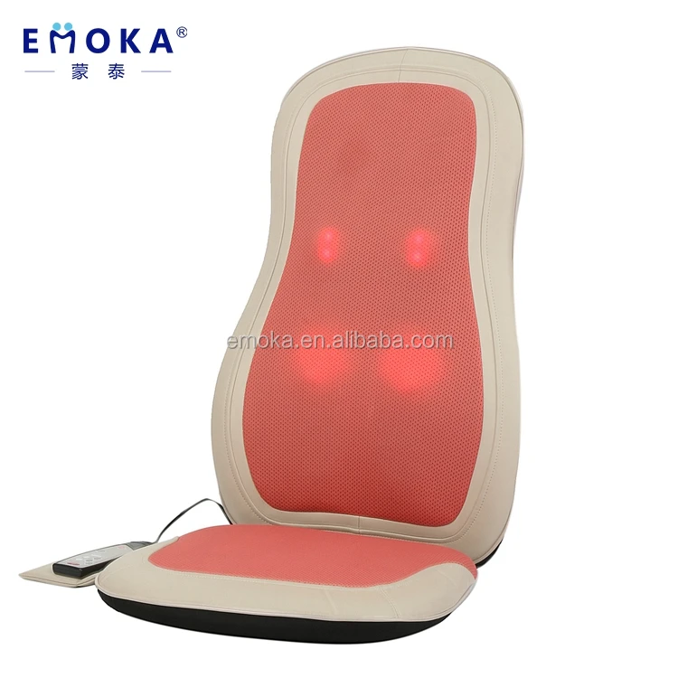 EMK-108 Shiatsu 3d Fixed Position Width-adjustment Car Massage Seat Cover