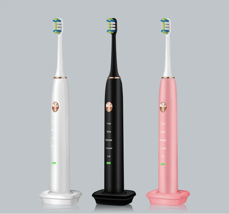 Hot Sell Travel Portable Waterproof IPX7 Electric Toothbrush Rechargeable Sonic Electric Automatic Toothbrush