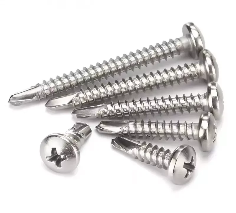 Hot selling high quality cross recessed pan head self drilling and tapping screws