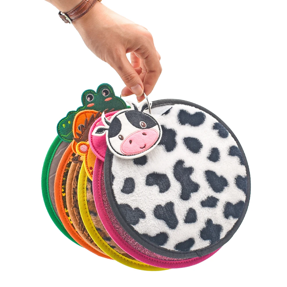 Round Shape Sensory Mini Mats Sensory Floor Tiles Wall Panel Room Assorted Textured Tactile Toy for Child Autistic Calming