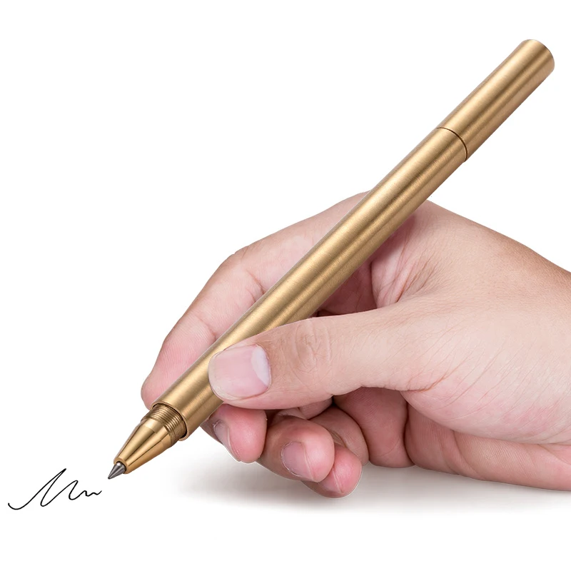 Высококачественная рекламная металлическая ручка латунная с пользовательским логотипом