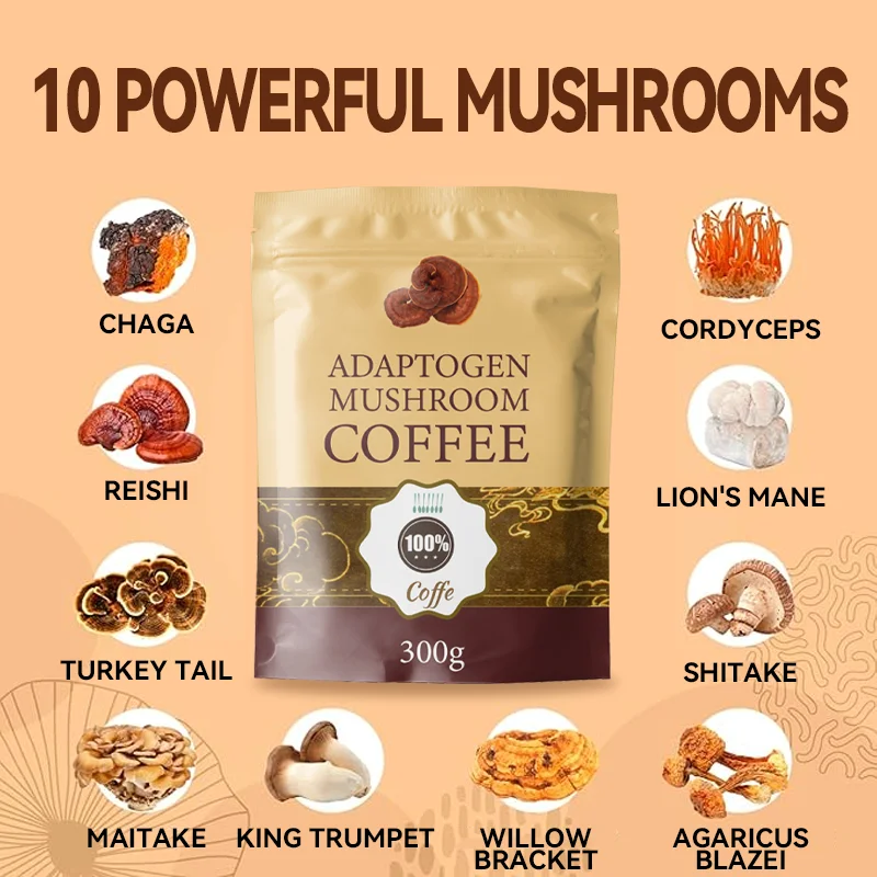 Экстракт LIFEWORTH Chaga органический растворимый грибной кофейный порошковый мешок оптовая продажа