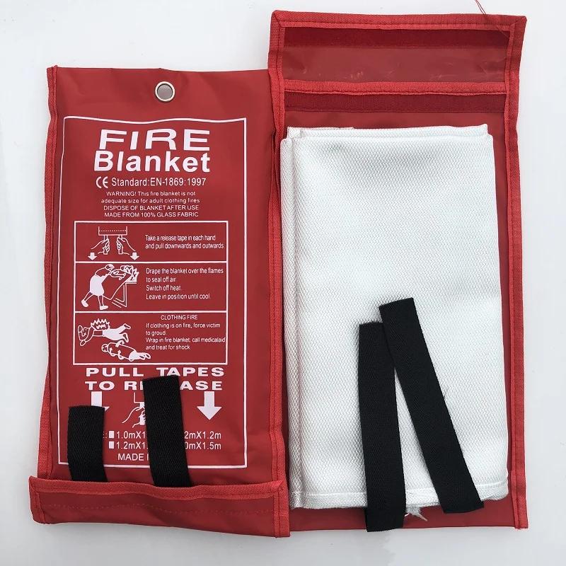 
Fiberglass Fireproof/Firefighting/Fire Insulation/Fire Extinguish Blanket  (62538259659)