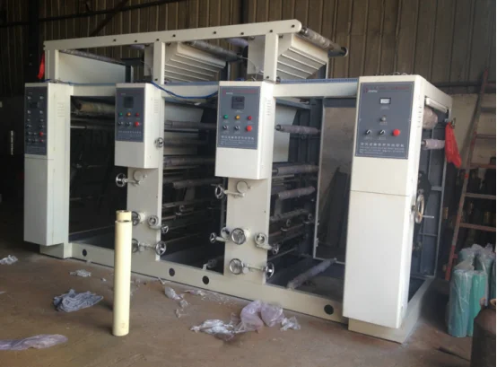 Factory High Speed Fully Automatic Multi Colors Bopp Pet Pvc Pe Register Rotogravure Press Printing Machine