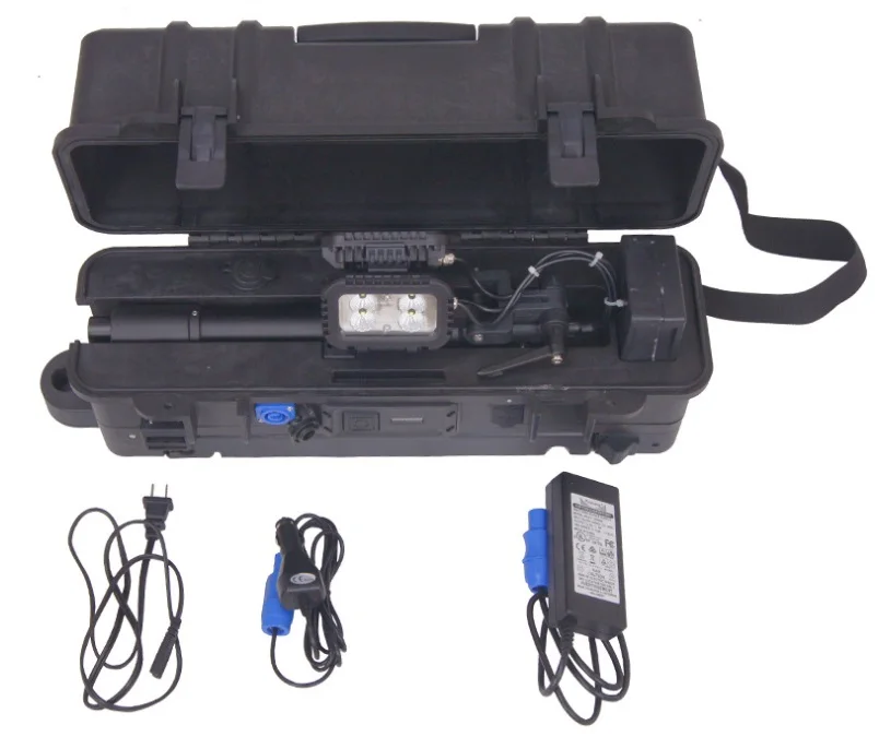 Portable led flood lights IP65 waterproof foldable working lamps with 6500K color temperature