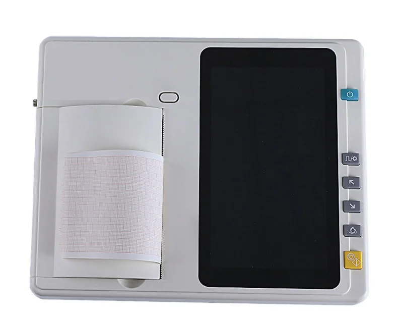 High Quality Portable Electrocardiograph EKG ECG Machine with all accessories cheap price