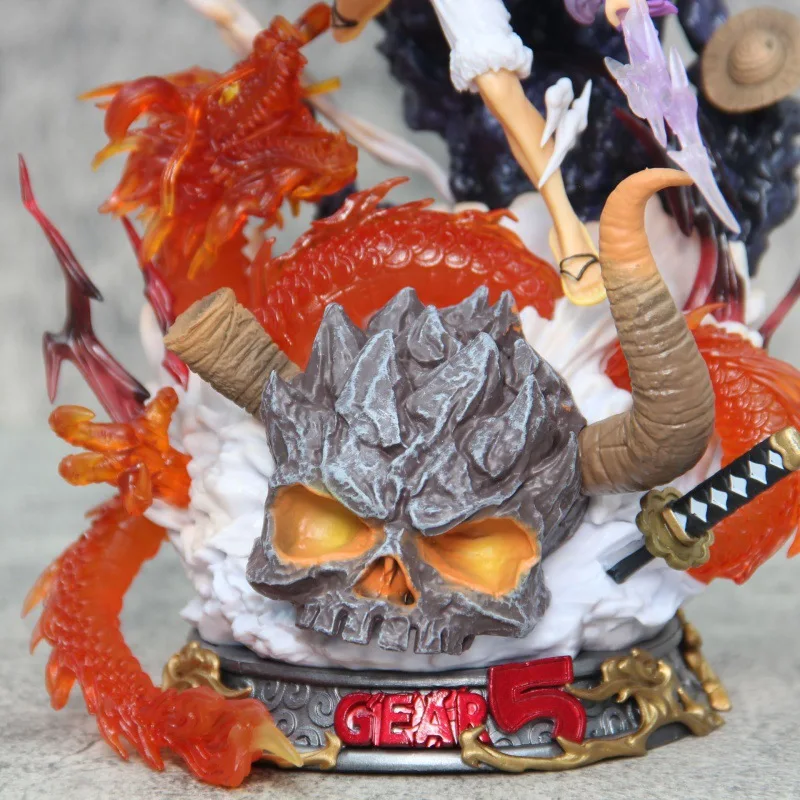 Wholesale High Quality PVC Plastic Luffy Gear 5 Sun God Nika Toy Model OEM Joy Boy Figure by Japan Animation Source