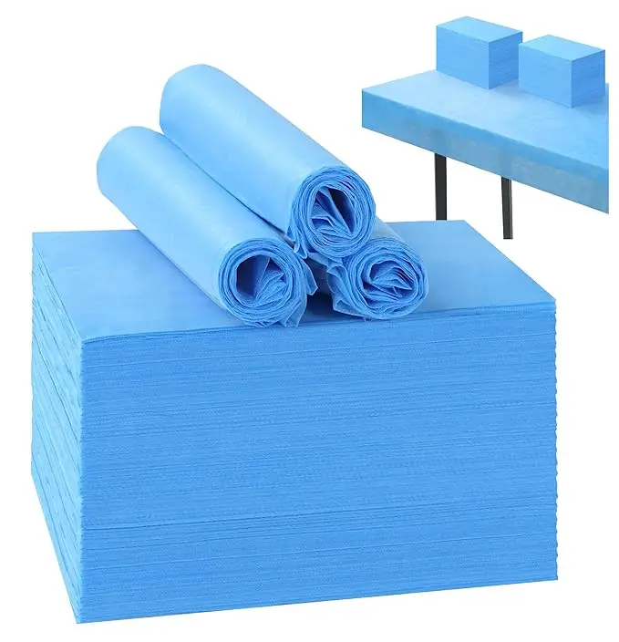 High Quality Waterproof Disposable PP Non Woven Spa Massage Bed sheet Roll Perforated Disposable Bedsheet massage table sheets