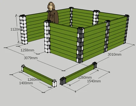 Rapid Construction PVC thick wall panels plus interlocking giant blocks bricks for office partition drywall prefeb house