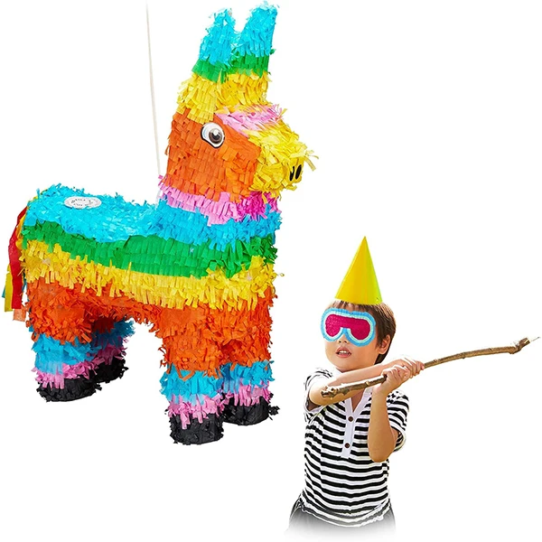 Детский день рождения cinco de mayo украшения donkey mini pinata для детей