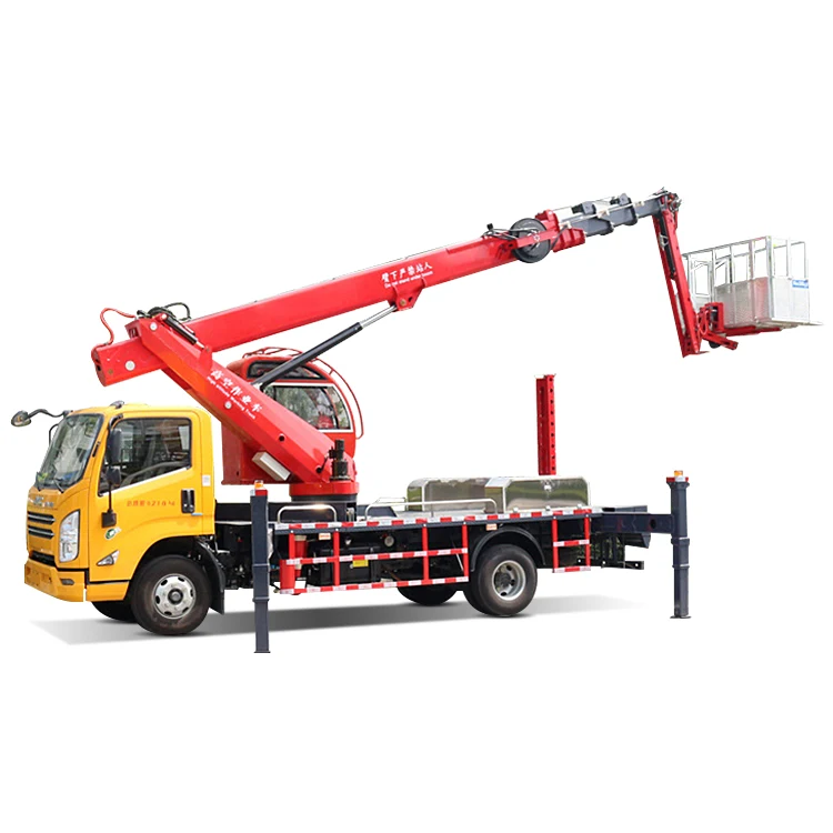 Подъемная платформа arms articulating boom lift work truck