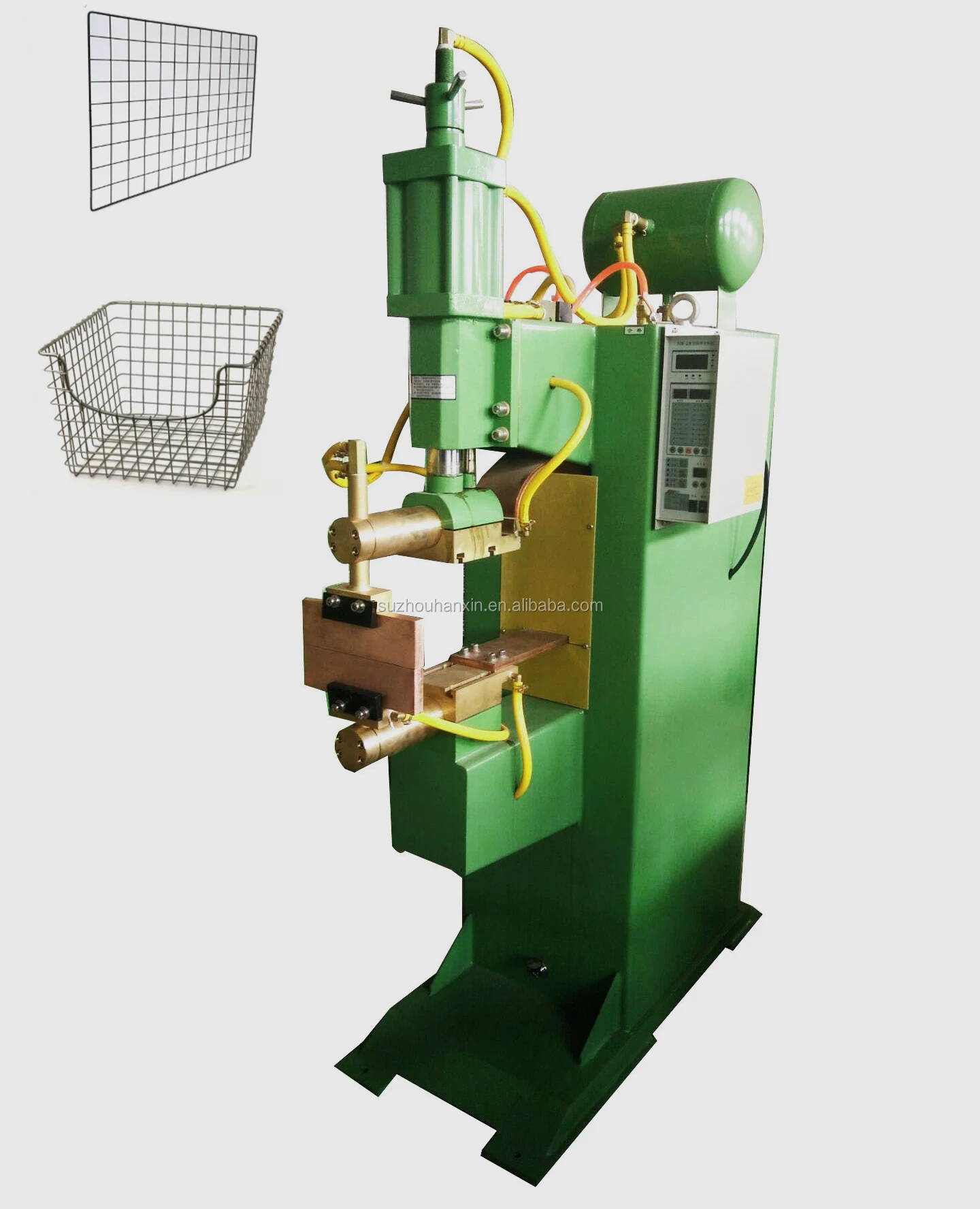 80kva contact metal wire grid kitchen baskets wire mesh welding machine