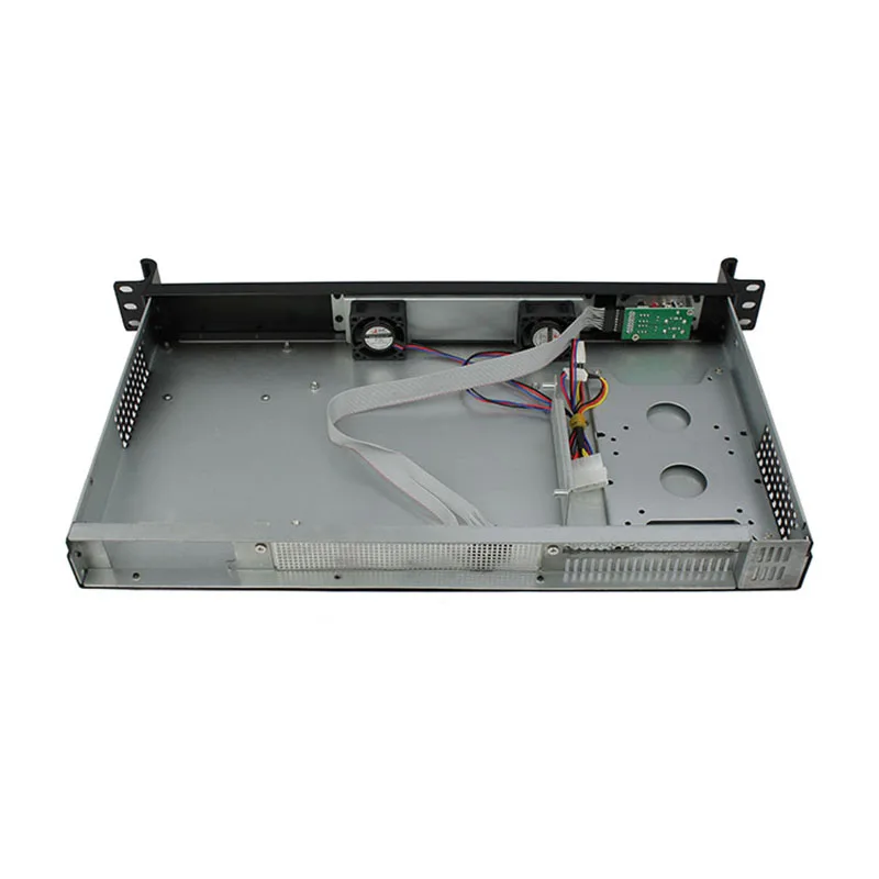OEM rackmount 1U short body server computer chassis for mini ITX MB server case 1u