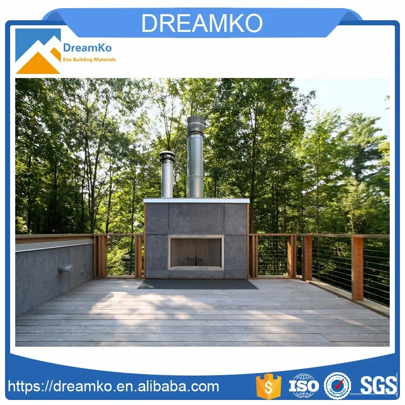 
External wall use high density fiber cement board 