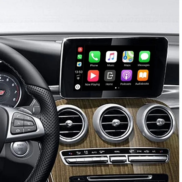 Car Video Interface For MB W221 NTG4.0 C204 CarPlay box and Android Auto Box For GLK C S Class OEM LVDS