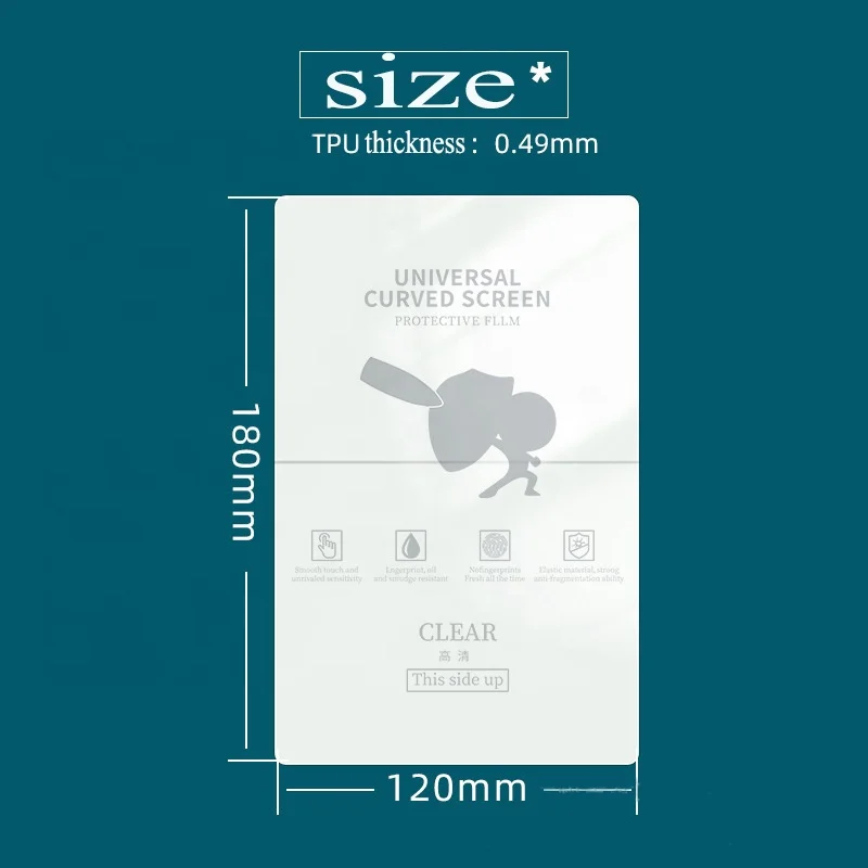 Self-healing Hydrogel Nano TPU Film Material For Plotter Phone Sheet Back Skin For Cutter Machine