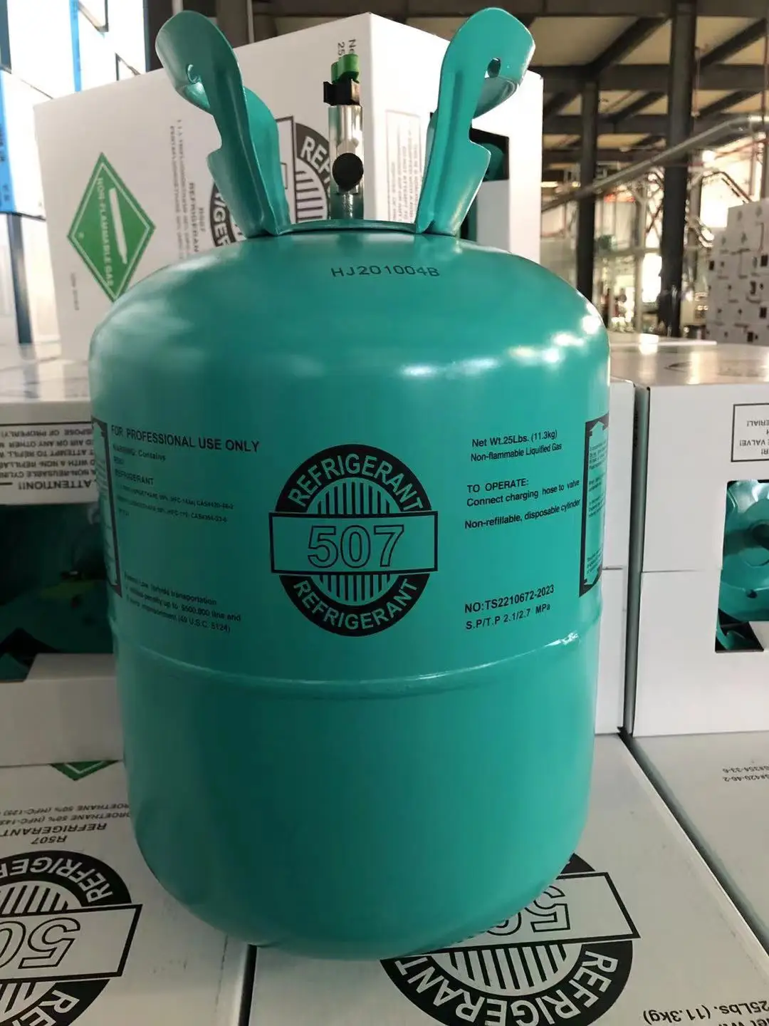 Factory Supply Air Condition 99.9% Purity 11.3 Kg 507 Refrigerant Gas