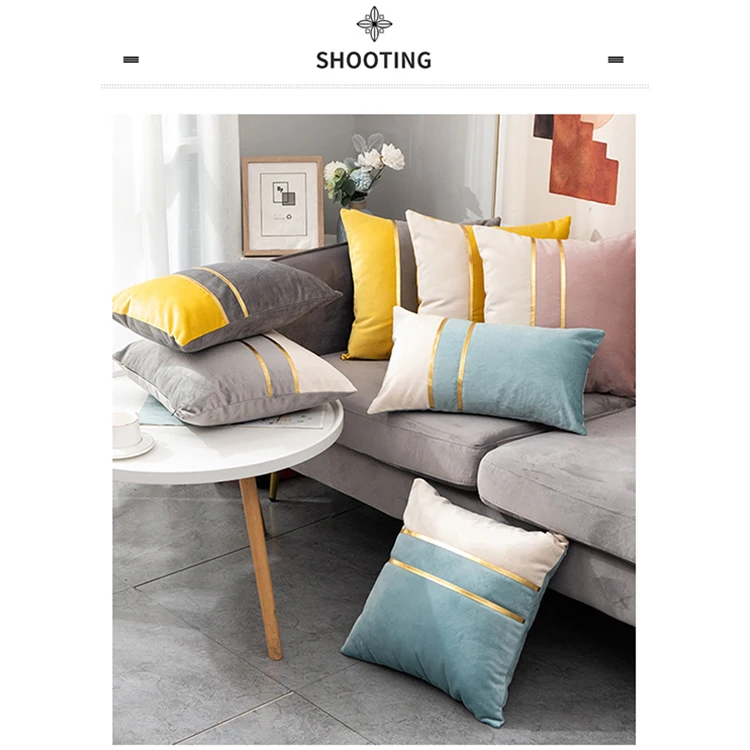 Super Soft 30x50 Velvet Pillow Cover Wholesale High Quality Sofa Pillow Cushion Cover Cheap