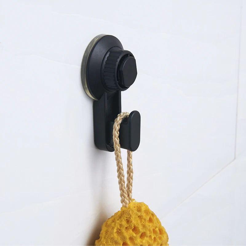 Bathroom Kitchen Plastic Strong Vacuum Suction Cup Wall Hook