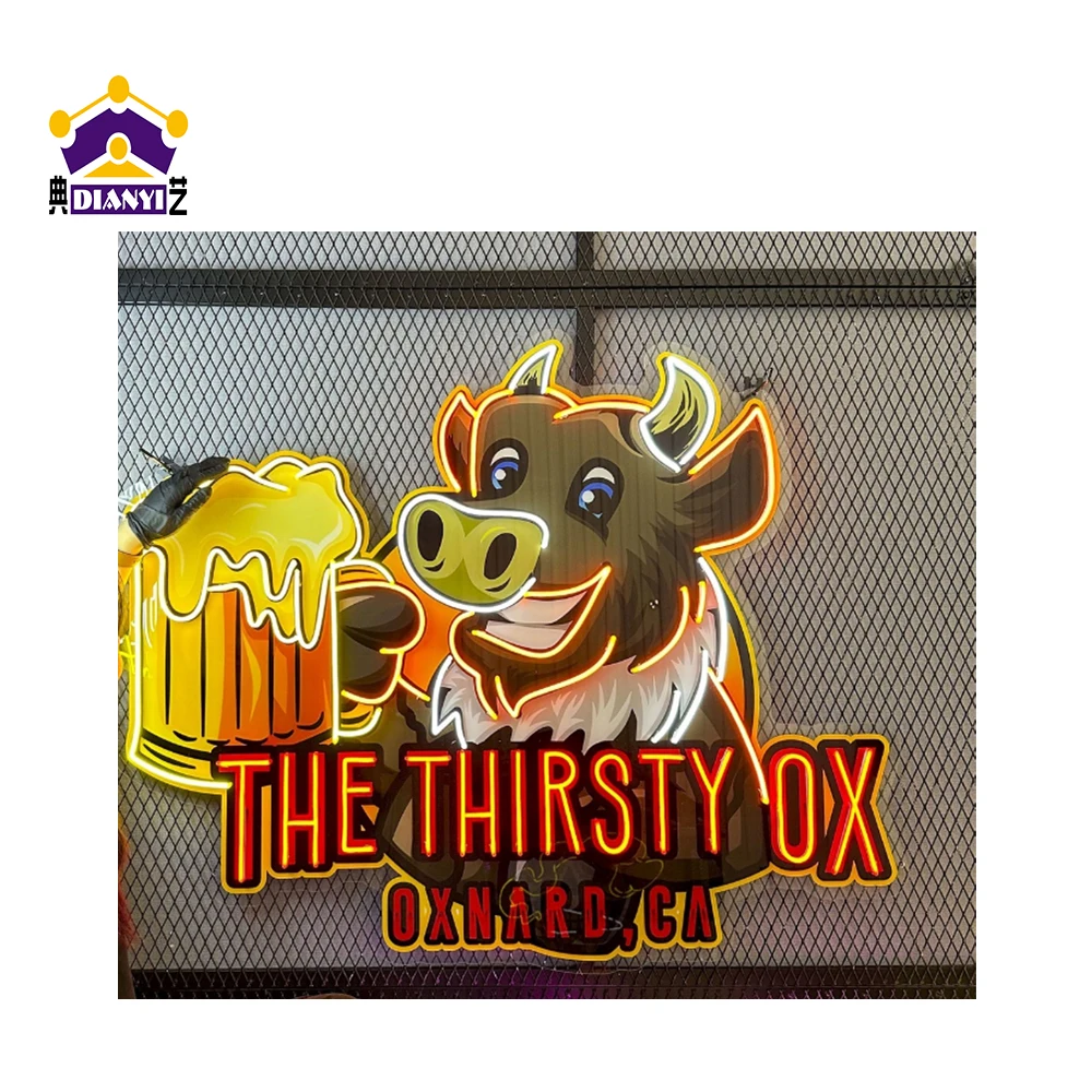 Good Flexibility Energy Saving Electronic 12V Led Letters Decorative Stethoscope Neon Light