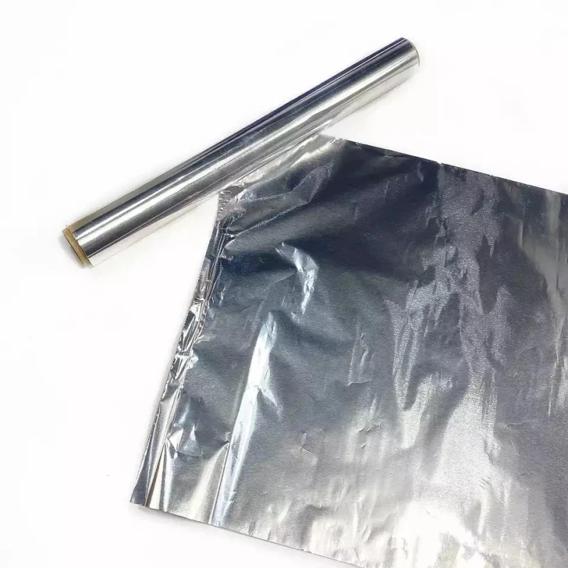 Factory Supply Aluminum Foil Big Roll Coated 25 Micron Aluminum Foils in Roll Medical Use 8011 Aluminum Foil