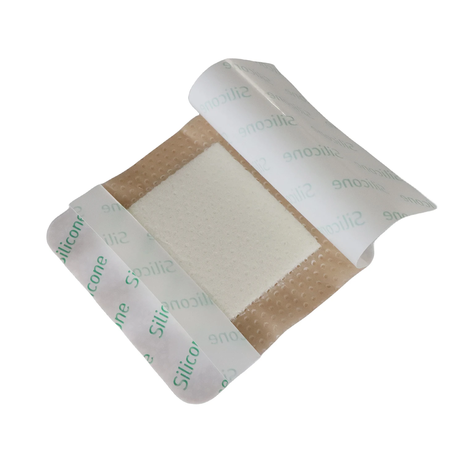 BLUENJOY Top Sale Silicone Foam Dressing in Hospital for Chronic Ulcer Wound Care Dressings