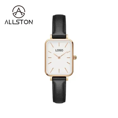 Alston минималистский Золотой reloj ASN-40 2024 новейший популярный кварцевый механизм оптом от производителя студенческих часов