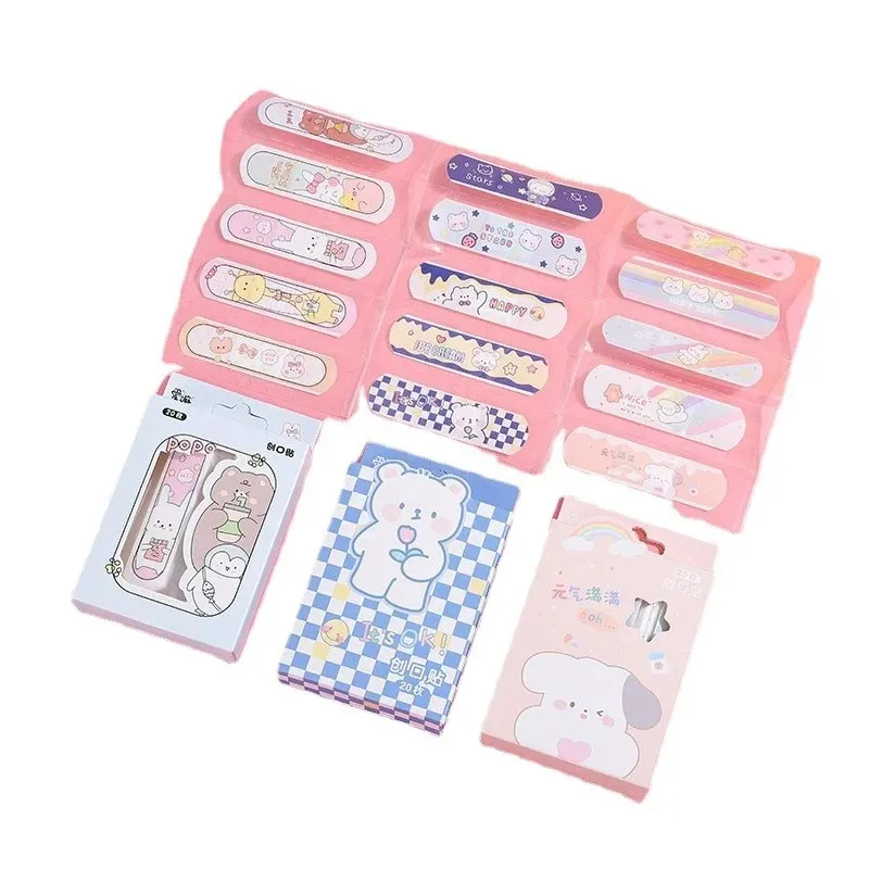 YTD Cute Cartoon Transparent Film Dressing Waterproof Wound Bandage Adhesive Patch Band Aids