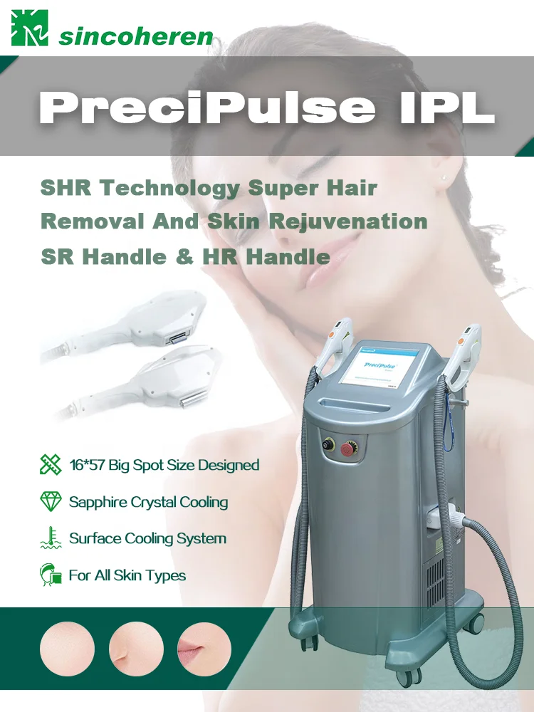 2023 New Desktop vertical ipl machine ipl rf laser hair removal spa beauty machine