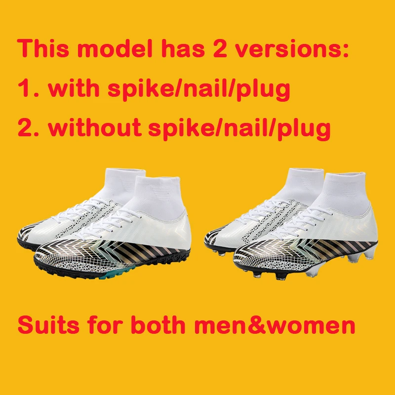 Лидер продаж 2021, обувь для футбола для мужчин и женщин, для дома и улицы, купить дешевые футбольные бутсы с шипами
