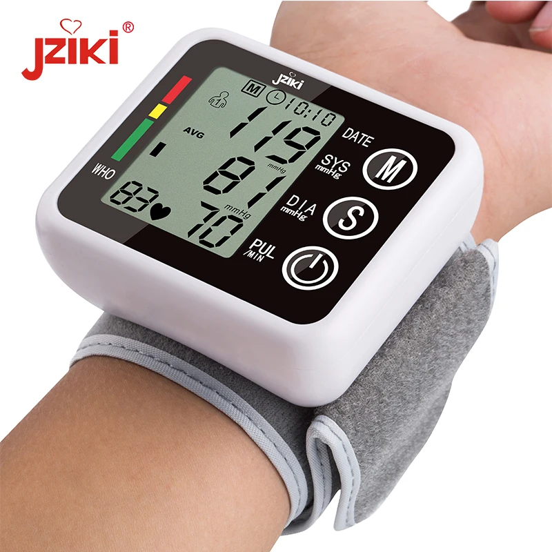 Best Home Health Care Digital Blood Pressure Measuring Instrument Wrist Home Children Blood Pressure Monitors Watch BP Watch