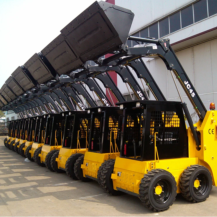 Китайский многофункциональный мини-погрузчик с бортовым поворотом от двери до двери из Юго-Восточной Азии TS100