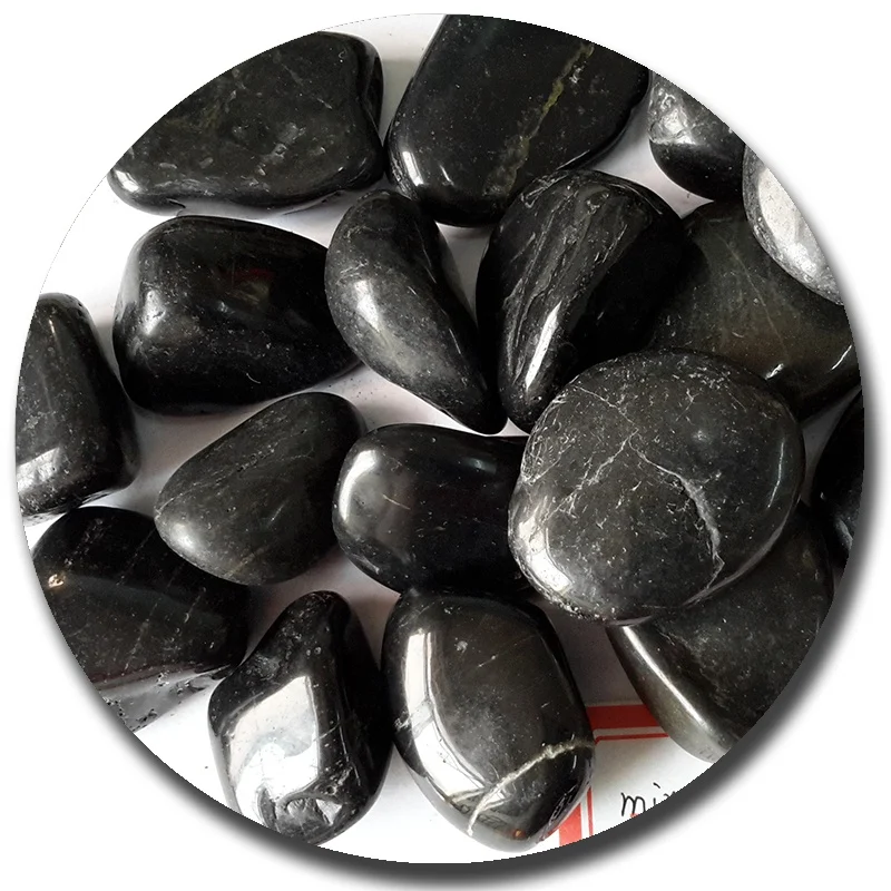 Природный речной плоский галька камень пейзаж камень из Китая