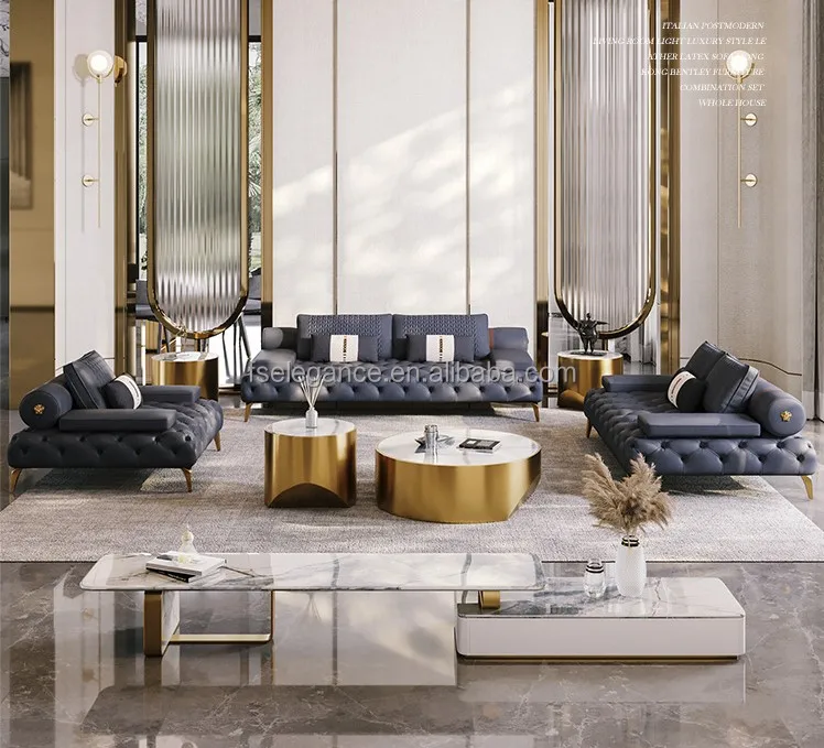 coffee shop recycliner modern blue velvet chesterfield cube sectional corner sofa dubai loose cushion sofas