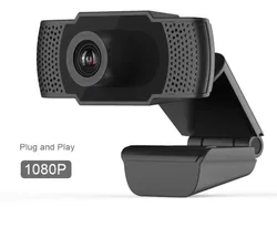 Hot Sale Autofocus Webcams Full HD 1080p Computer Web camera with Microphone for PC Laptop USB Web Cam Video Recording Webcam