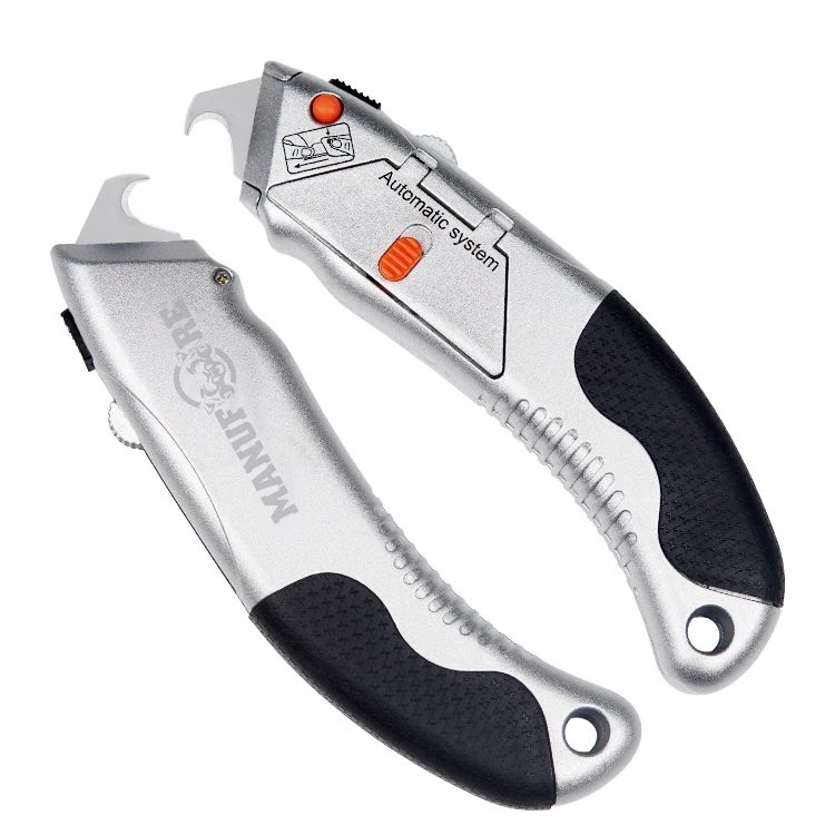 
High quality hot sale portable office safety cute design small utility knife paper cutter easy change blade 