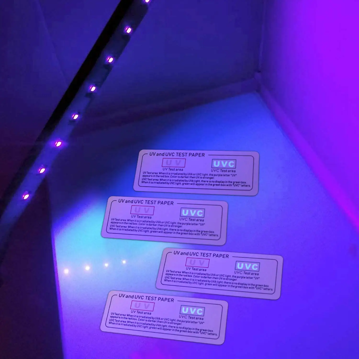 
Uv/uvc Oem Custom Uv Test Indicator Card 