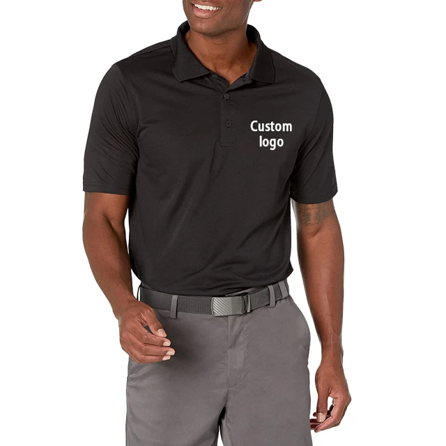 2023 High Quality 100% Cotton Wholesale Custom Logo Design Plain Blank Mens Polo T Shirts