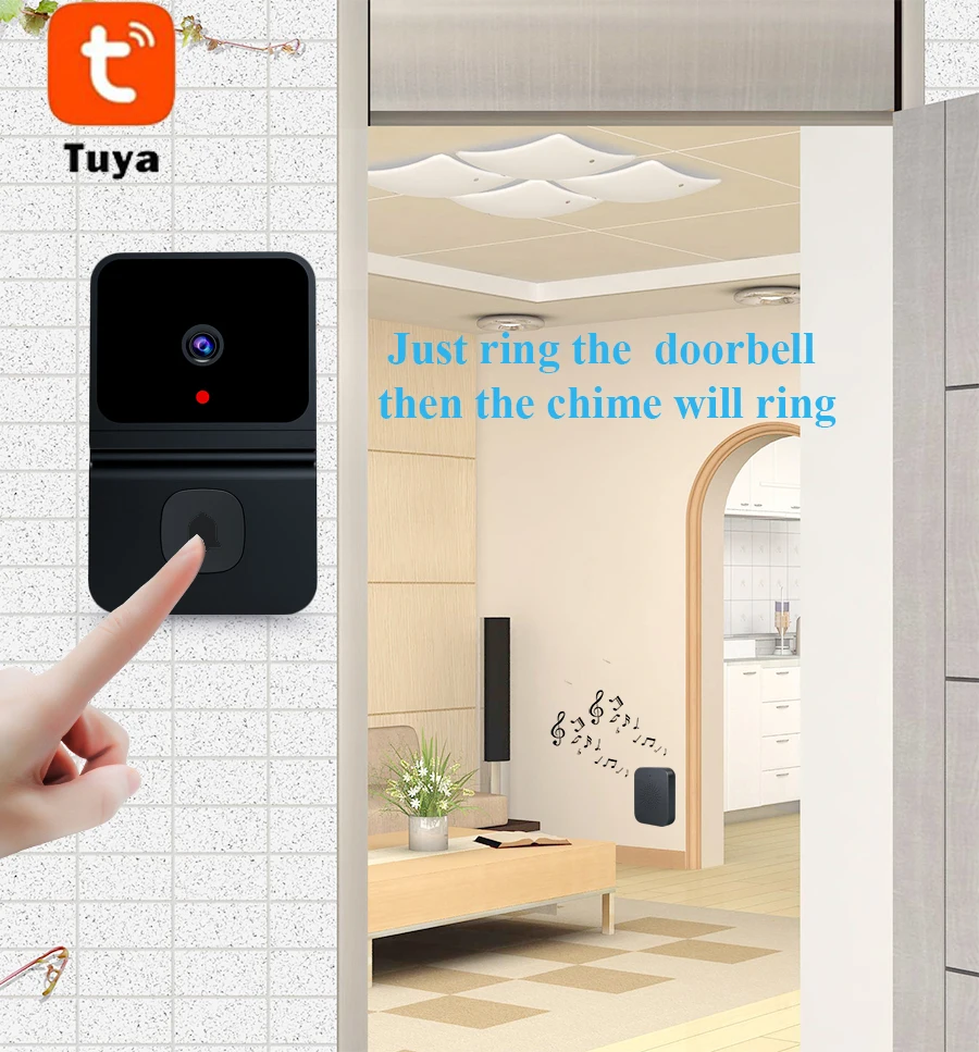 3.5 inch Video Digital Door Camera 120 Degree Angle Peephole Viewer Eye Door Doorbell