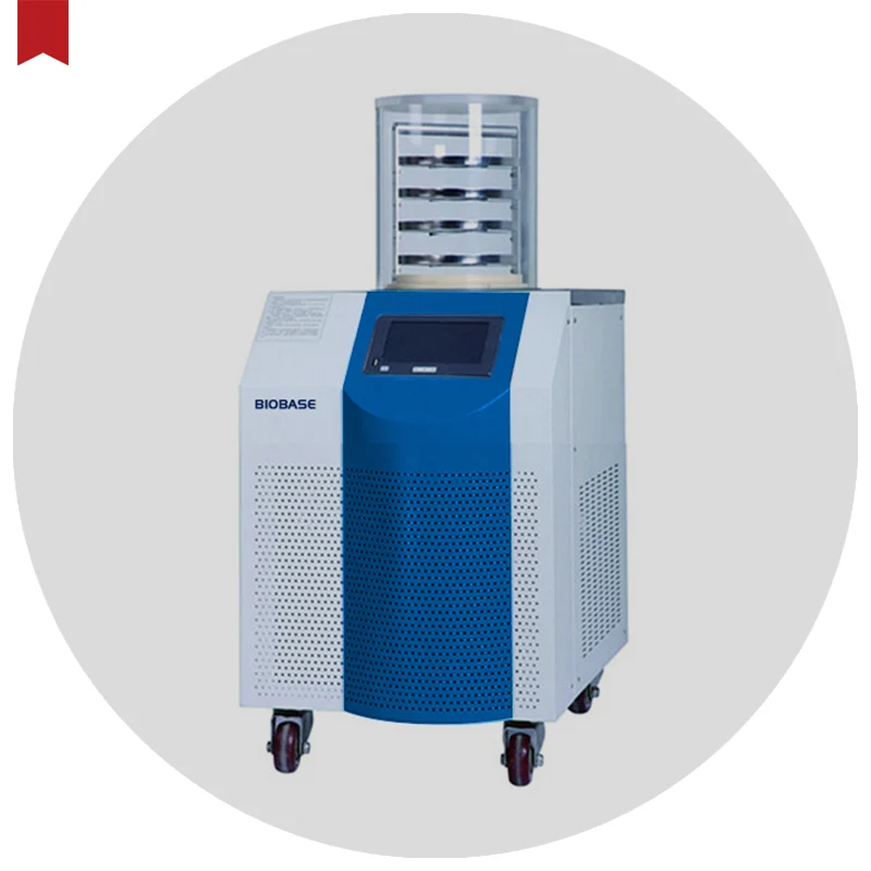 Biobase вертикальный сублимационной сушилки BK-FD12S(-60/80) замораживающего сушильного испытания образцов лаборатории медико-охлаждаемая сушилка