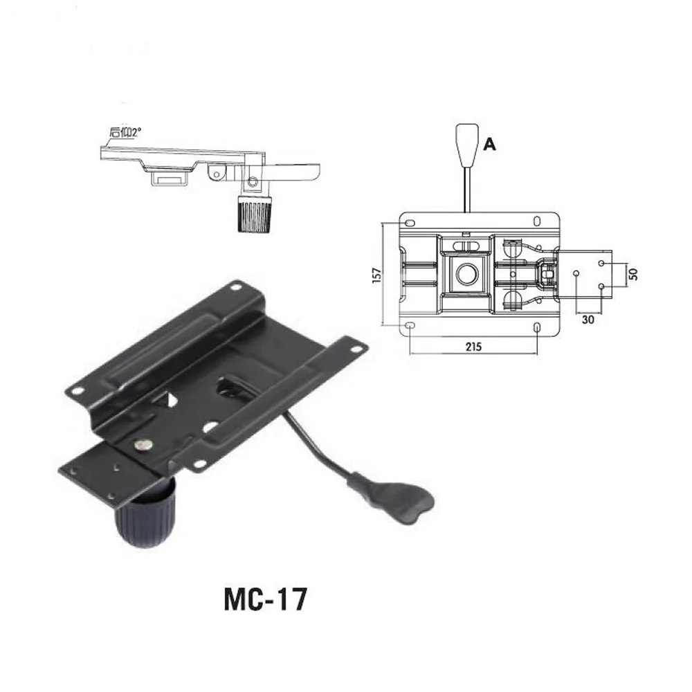 Factory Wholesale Furniture Parts Accessories Component Synchro Office Chair Tilt Mechanism Base