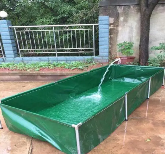 
Durable Foldable Square and Round PVC Tarpaulin Fish Farming Pond Tank 