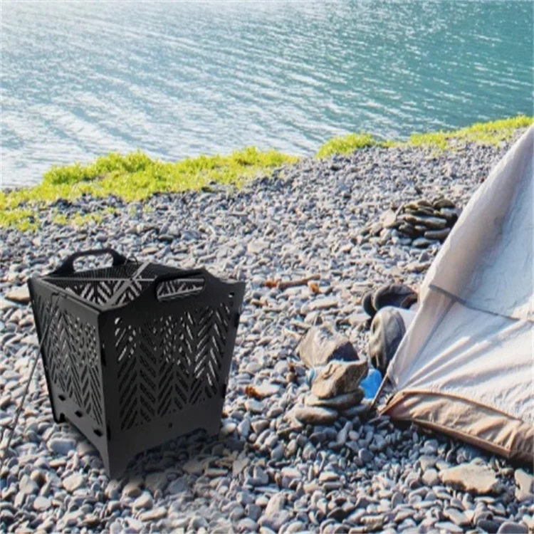 Hot Selling Outdoor Heating Camping Portable Folding Firewood Campfire Stove BBQ