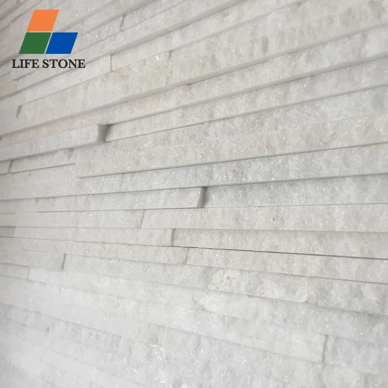 natural split surface finishing white stone waterfall slate waterfall stone