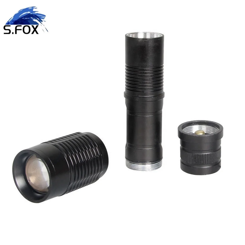 Best Quality EDC Cheap Price T6 2000LM Zooming Led Flashlight