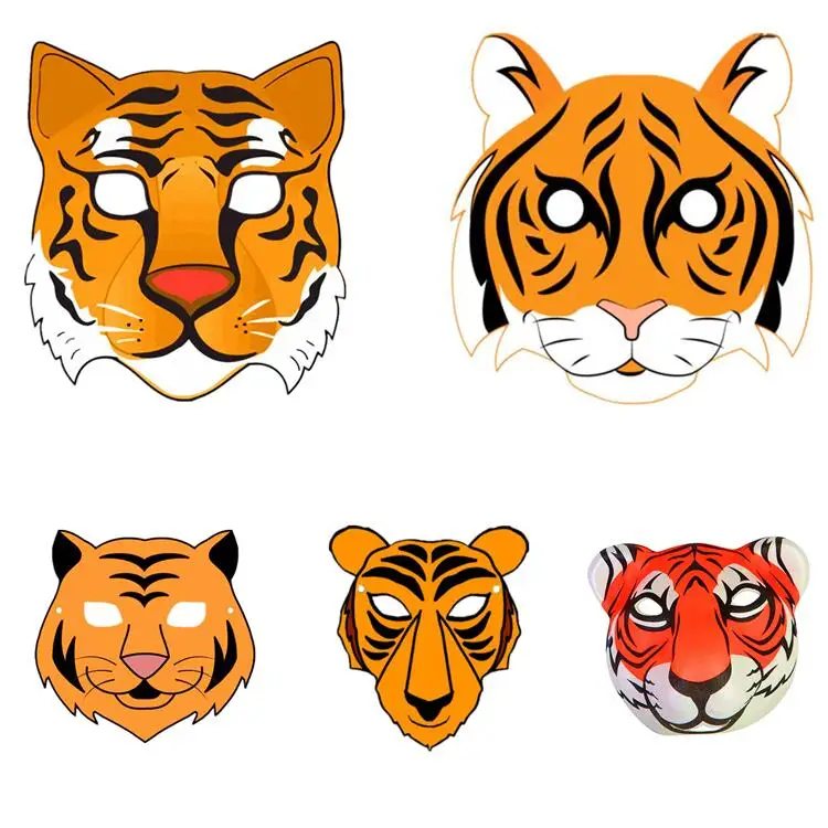 Fashion Korean Skin Care Face Mask Printed Cute Sheep Panda Puppy Tiger Animal Facial Sheet Mask