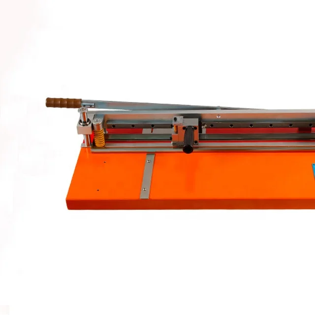 Manual v type cardboard grooving cutting