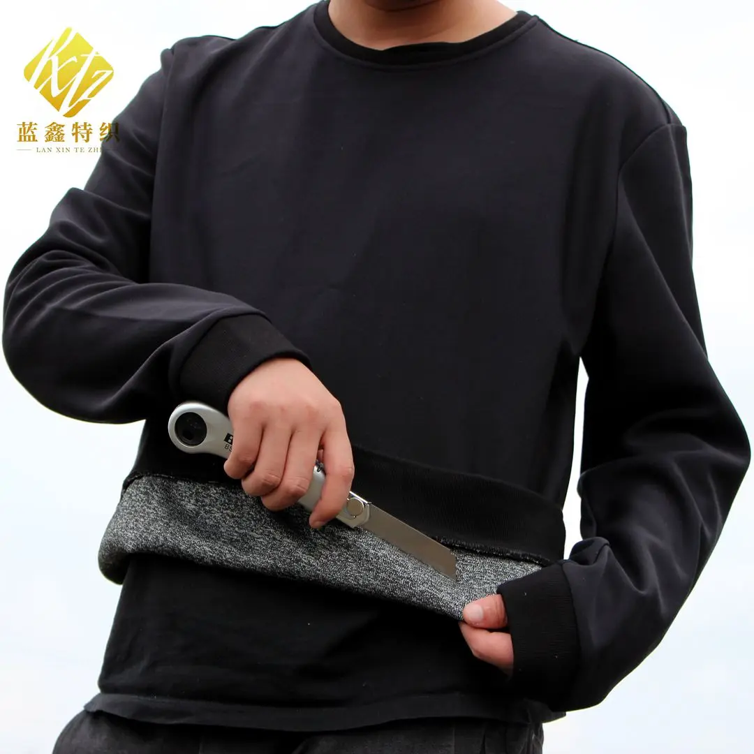 LANXIN Cut Resistance Pullover Knife Cut Resistant Anti Stab Proof Clothing Stab-proof Stab-resistant Suit Anti-stabing Custom