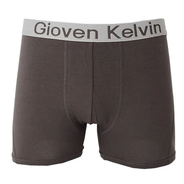 Comfortable seamless plain dyed custom logo wholesale men underwear brief cotton men boxer for men